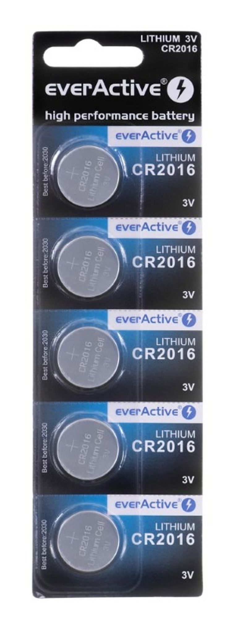 EverActive, baterie litowe, CR20165BL, 5 szt.