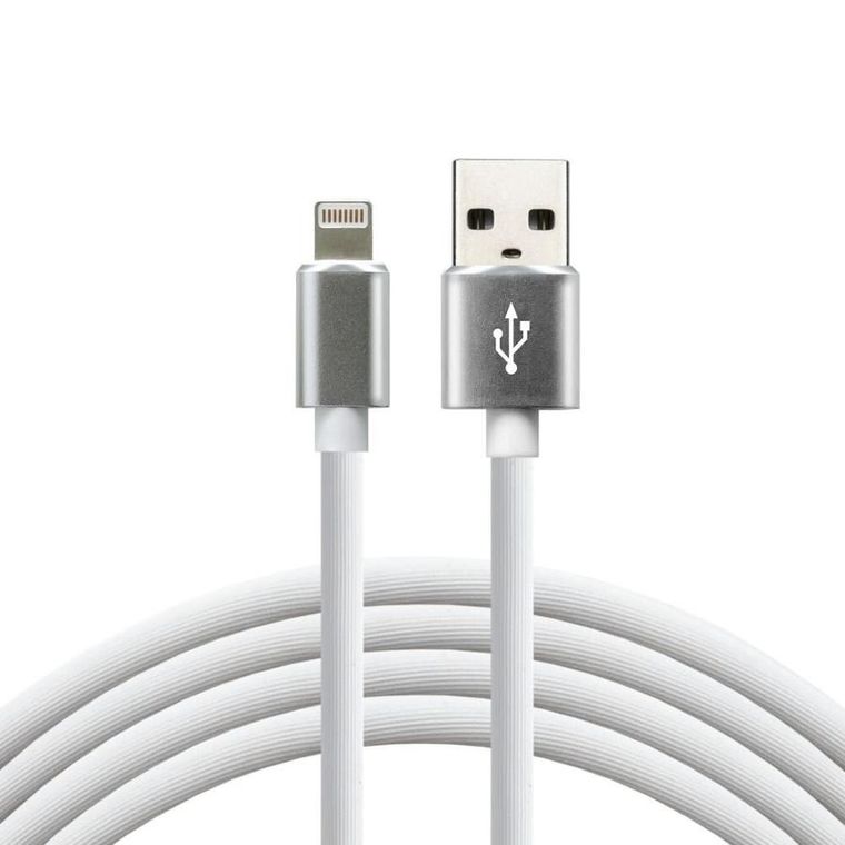 EverActive, kabel zasilający, USB - Lightning, 1m, biały