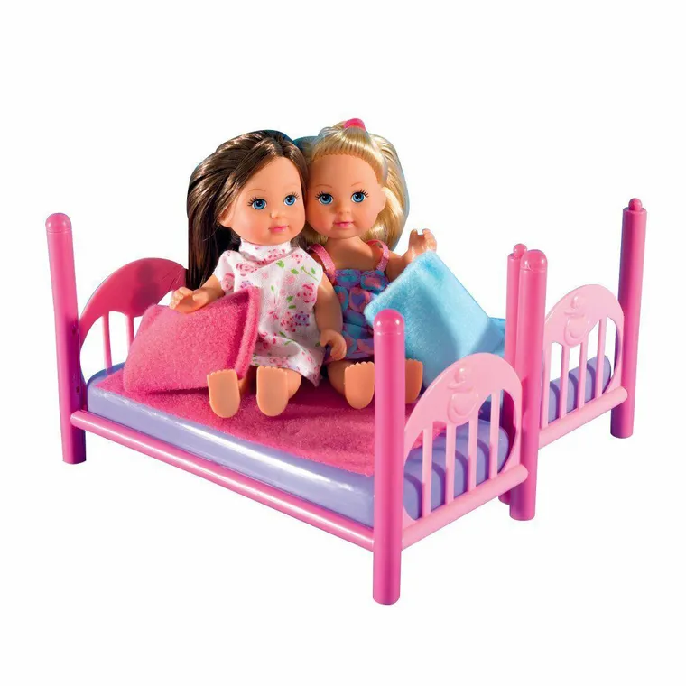Evi Love, dwie laleczki Evi z piętrowym łóżkiem