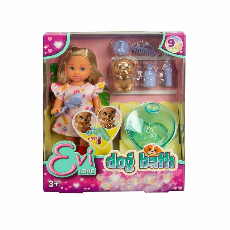 Evi Love, Kąpiel pieska, lalka