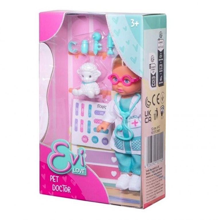 Evi Love, lalka weterynarz z akcesoriami