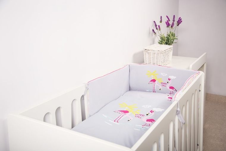 Ewa Klucze Eevi, Family, 3-częściowy komplet pościeli, 100-135 cm, szary