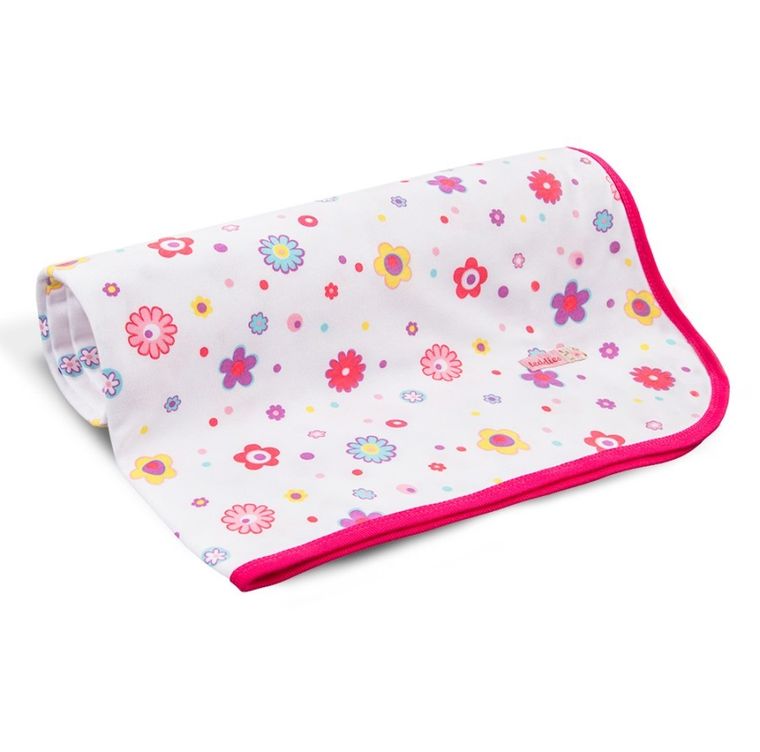 Ewa Klucze Eevi, Kwiaty, kocyk, biały, 78-88 cm