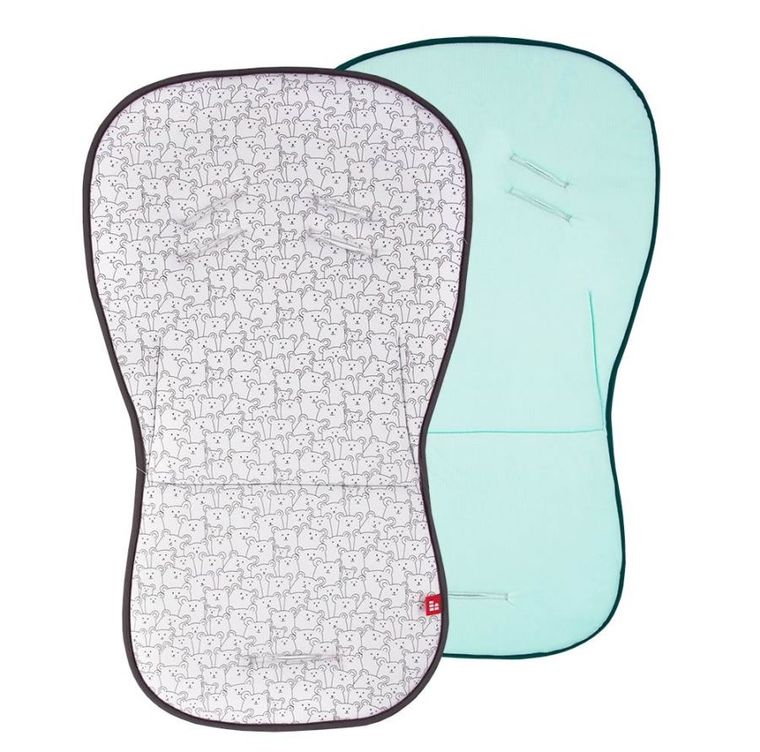 Ewa Klucze Eevi, Misie, wkładka do wózka, szara