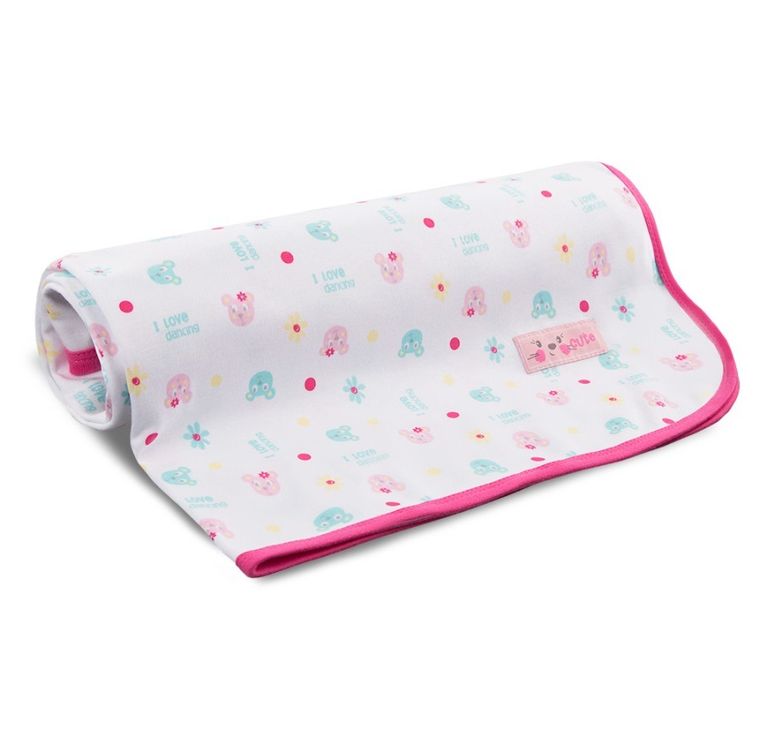 Ewa Klucze Eevi, Pieski, kocyk, różowy, 78-88 cm