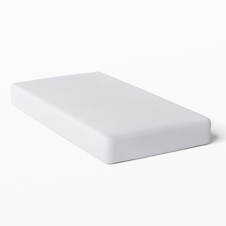 Ewa Klucze Eevi, prześcieradło frotte, białe, 120-60 cm