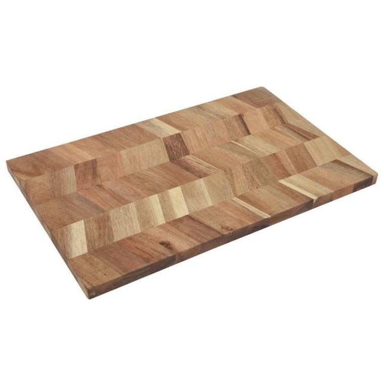 Excellent Houseware, deska akacjowa do krojenia, serwowania, 40-25 cm