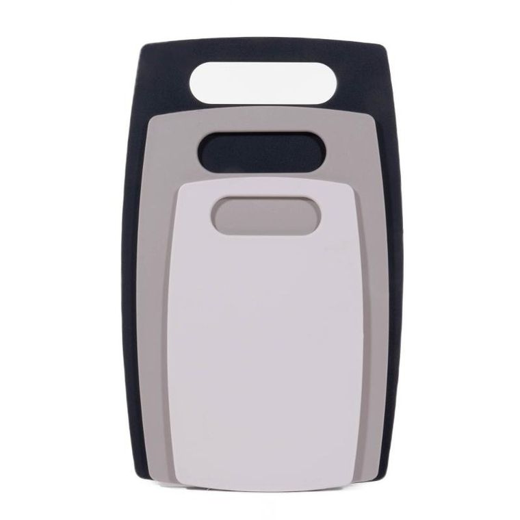 Excellent Houseware, deski do krojenia plastikowe, zestaw 3 kolorów