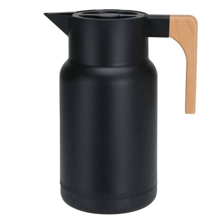 Excellent Houseware, dzbanek próżniowy, Wood, 1l