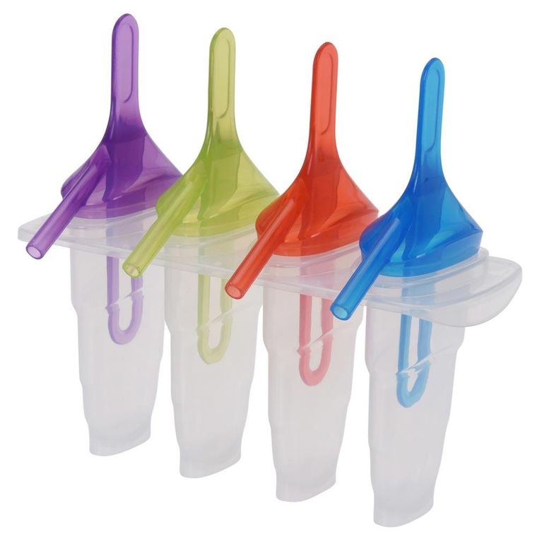 Excellent Houseware, foremka forma do lodów na patyku, 4 szt.