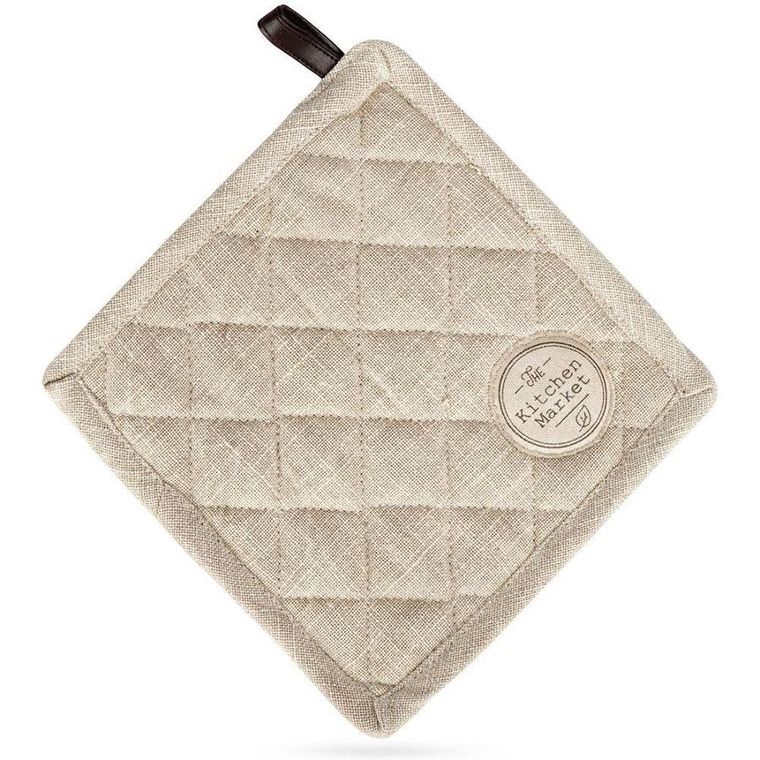 Excellent Houseware, łapka kuchenna, bawełniana, beżowa