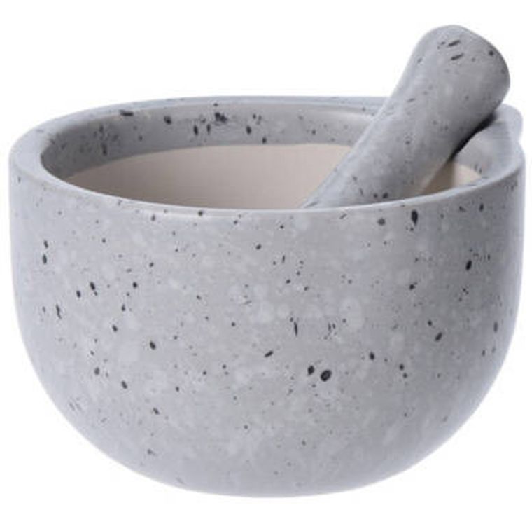 Excellent Houseware, moździerz kuchenny z tłuczkiem, ceramiczny