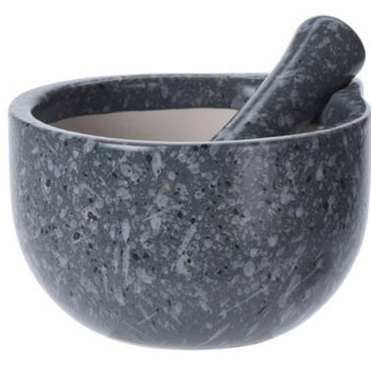 Excellent Houseware, moździerz kuchenny z tłuczkiem, ceramiczny