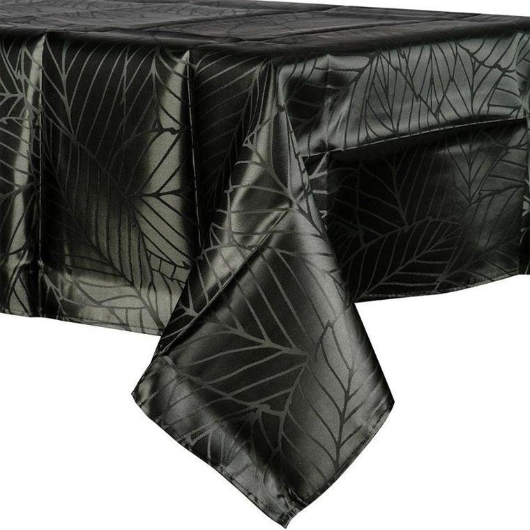 Excellent Houseware, obrus plamoodporny, ciemnozielony, 220-150 cm