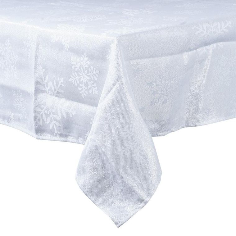 Excellent Houseware, obrus świąteczny plamoodporny, 220-150 cm