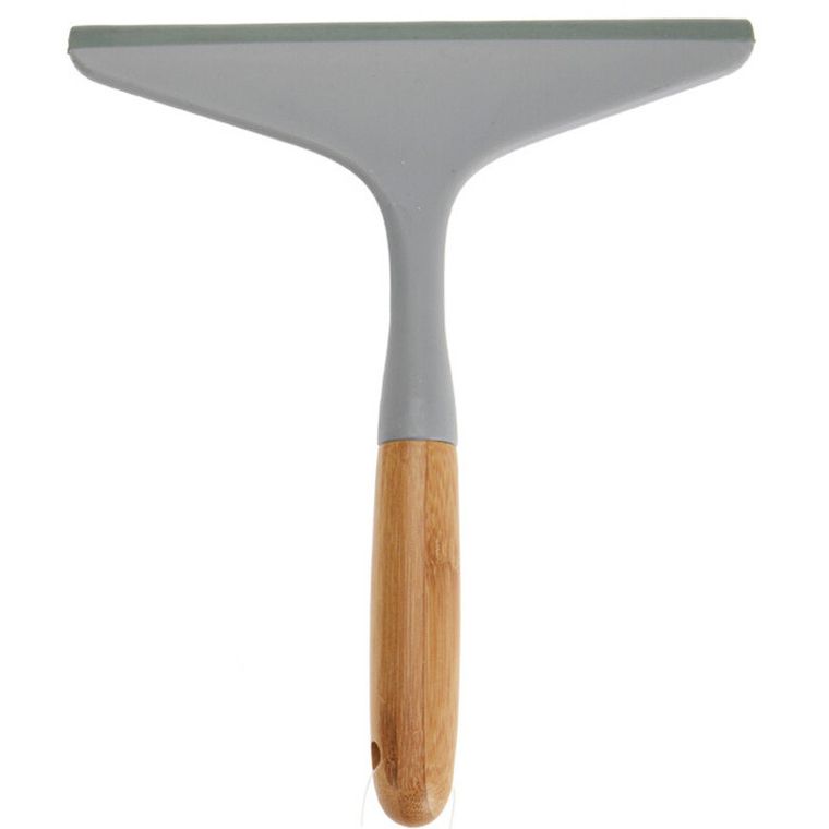 Excellent Houseware, ściągaczka do szyb z bambusową rączką