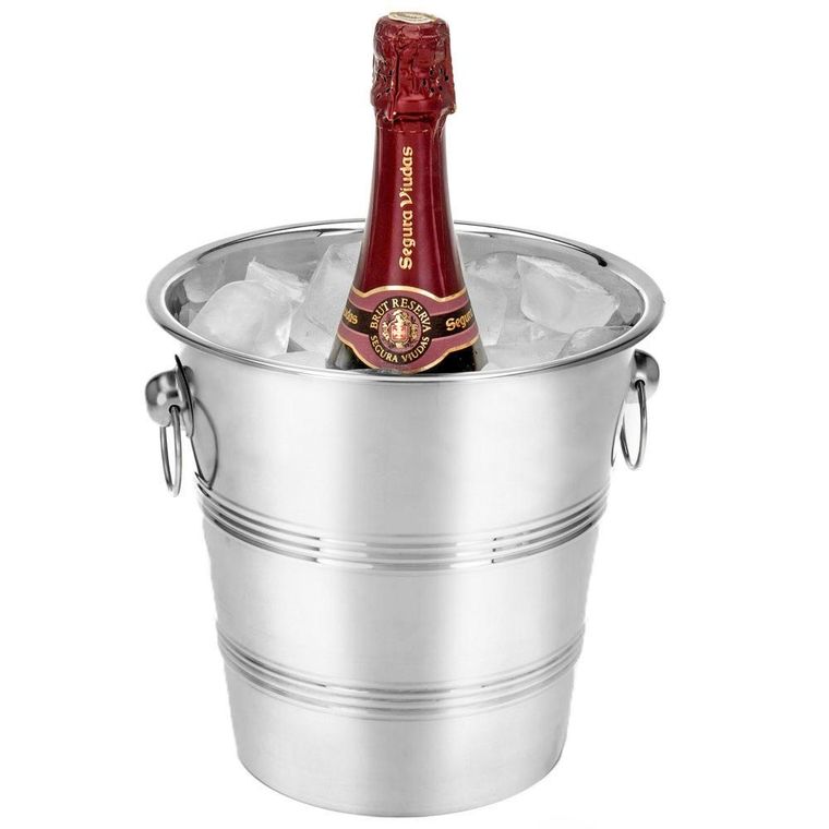 Excellent Houseware, stojak do chłodzenia alkoholu, stal nierdzewna