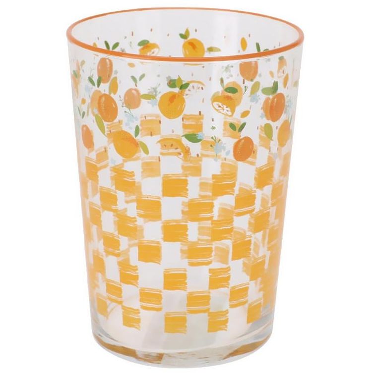 Excellent Houseware, szklanka, owocowy wzór, 510 ml