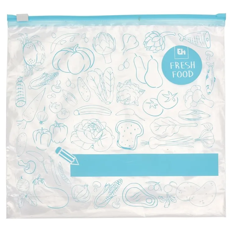 Excellent Houseware, torebki strunowe do przechowywania żywności, 10x 10l