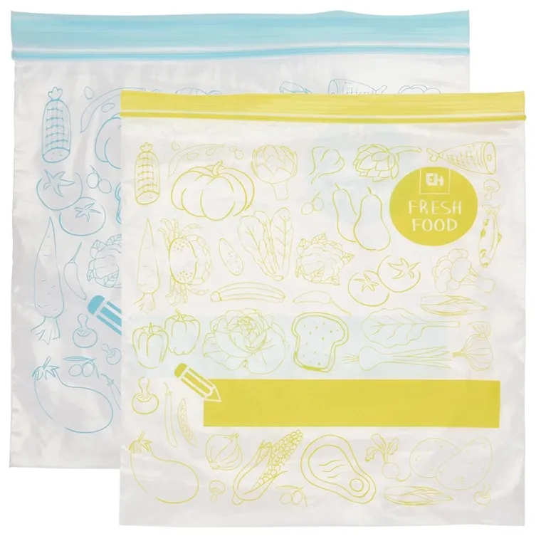 Excellent Houseware, torebki strunowe do przechowywania żywności, 20-1,2l + 20-2,5l