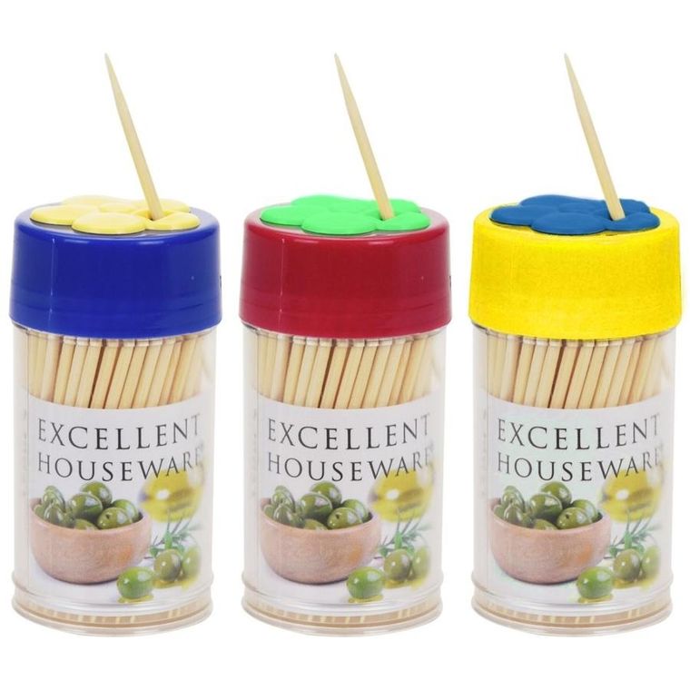 Excellent Houseware, wykałaczki bambusowe, 3-150 szt.