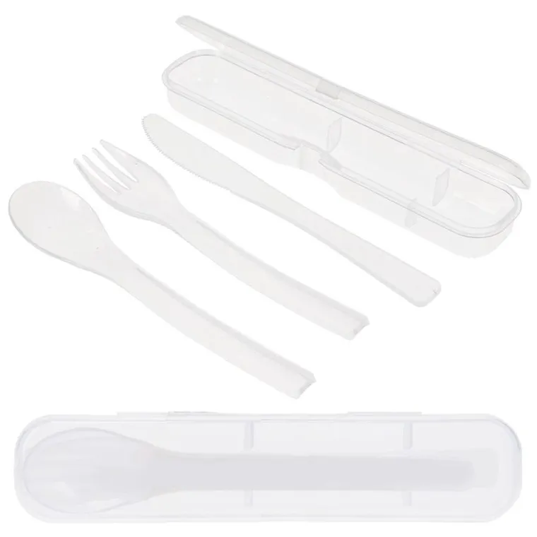Excellent Houseware, zestaw sztućców plastikowy, 4 elementy