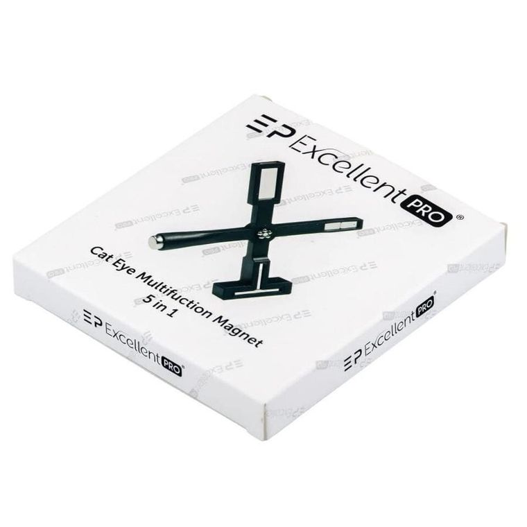 Excellent PRO, Cat Eye Multifunction Magnet 5in1, magnetyczne narzędzie do stylizacji paznokci