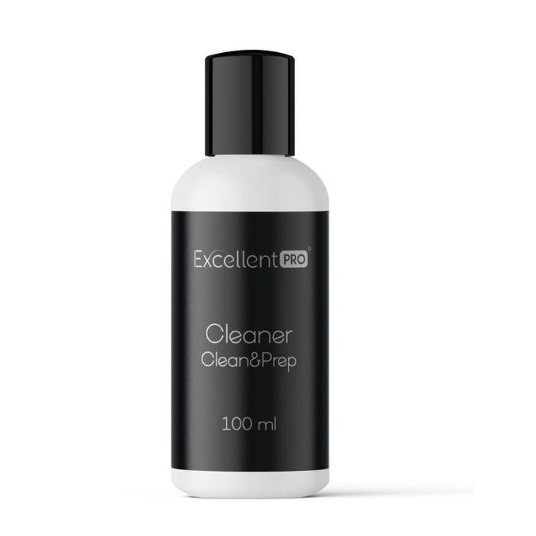 Excellent PRO, Cleaner Clean&Prep, płyn odtłuszczający i dehydrator, 100 ml
