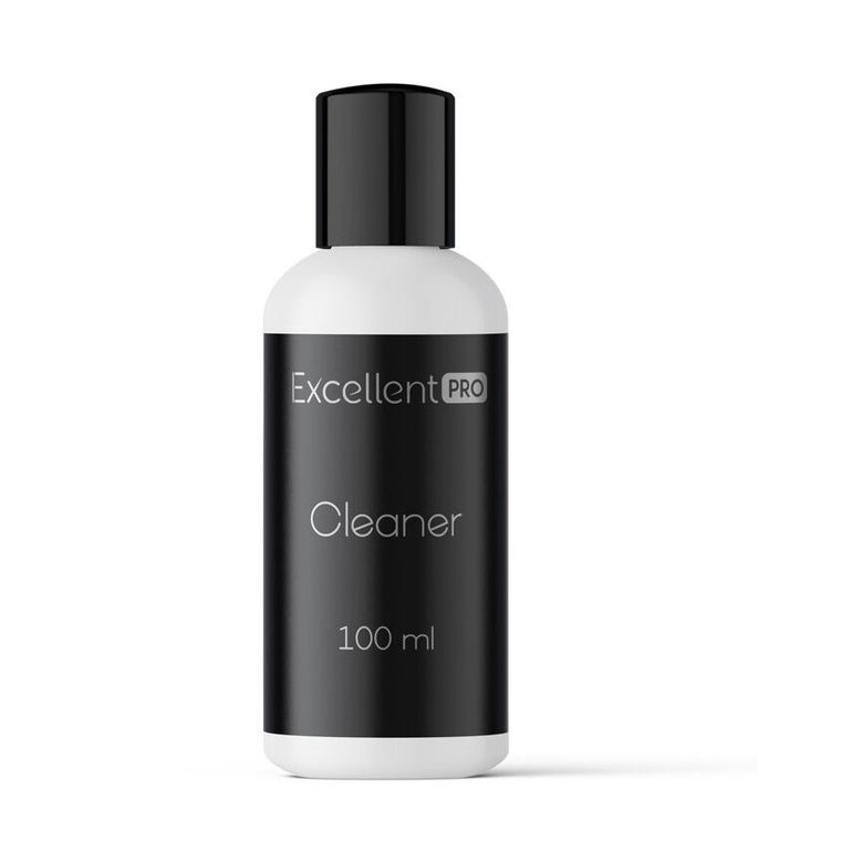 Excellent PRO, Cleaner, preparat do odtłuszczania i oczyszczenia płytki paznokcia, 100 ml