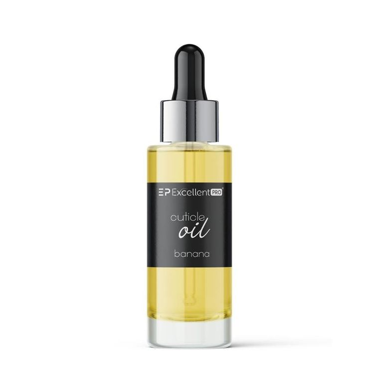 Excellent PRO, Cuticle Oil, oliwka do skórek i paznokci, Banana, 35 ml