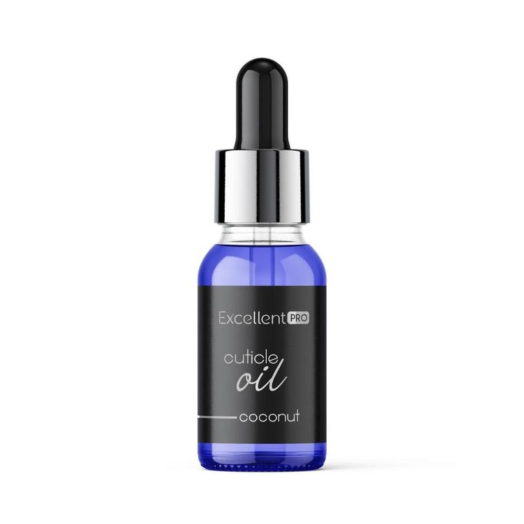 Excellent PRO, Cuticle Oil, oliwka do skórek i paznokci, Coconut, 10 ml