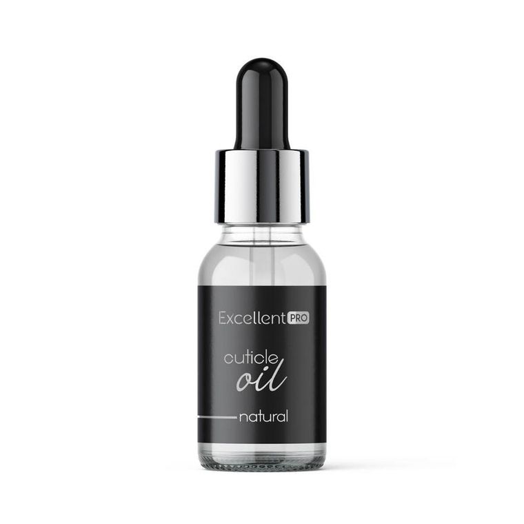 Excellent PRO, Cuticle Oil, oliwka do skórek i paznokci, Natural, 10 ml