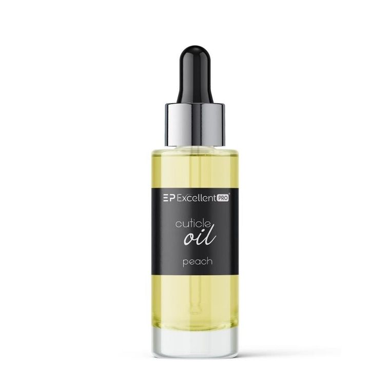 Excellent PRO, Cuticle Oil, oliwka do skórek i paznokci, Peach, 35 ml