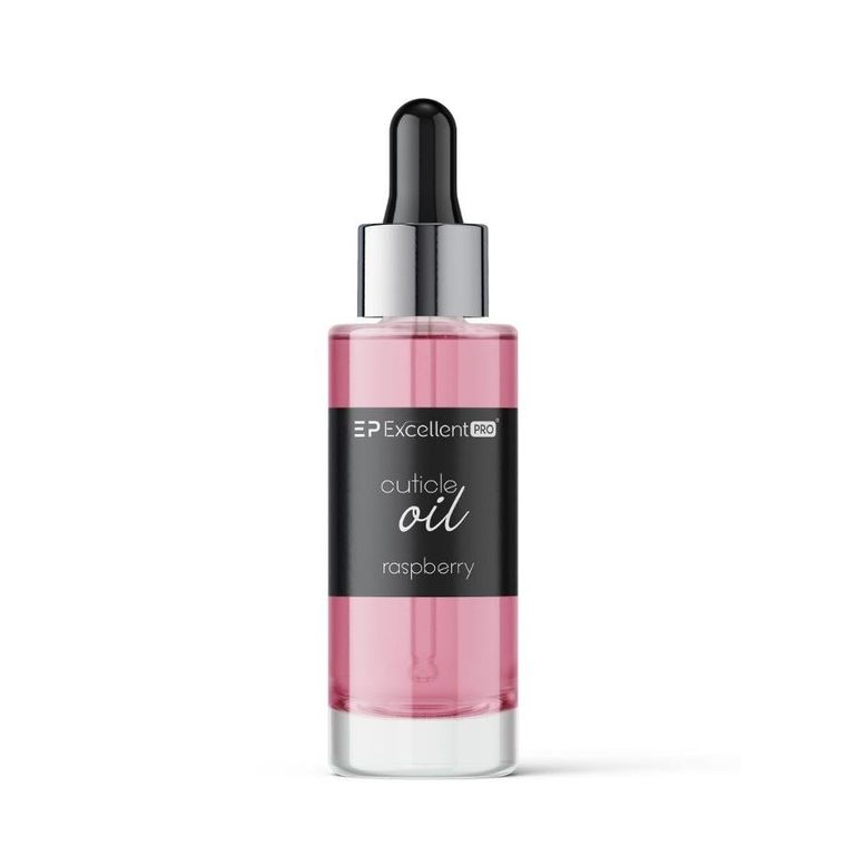 Excellent PRO, Cuticle Oil, oliwka do skórek i paznokci, Raspberry, 35 ml