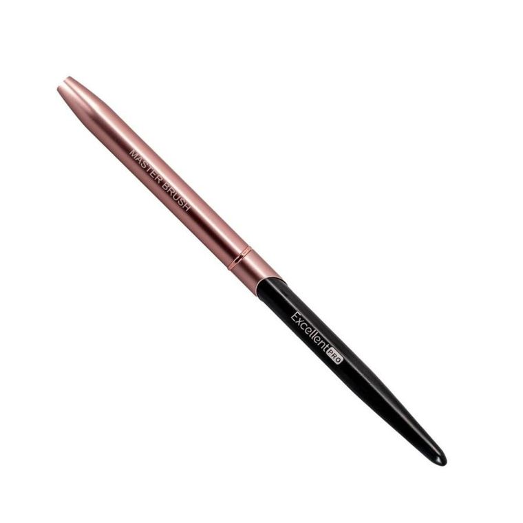 Excellent PRO, Master Brush, pędzelek do zdobień, 3mm, Pink & Black