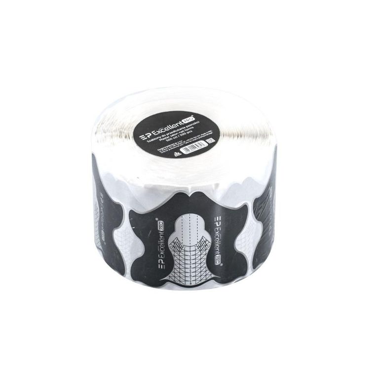 Excellent PRO, Master Salon Nail Form, formy do przedłużania paznokci, 500 szt.