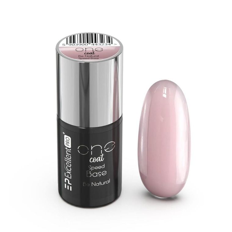 Excellent PRO, One Coat Speed Base kryjąca baza hybrydowa Be Natural 7g