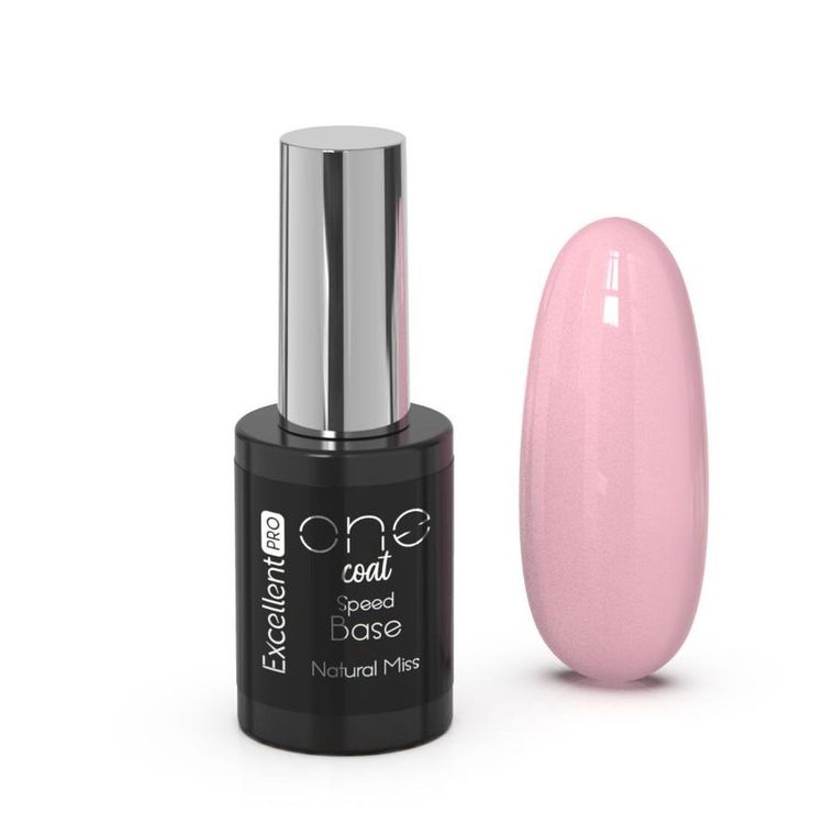 Excellent PRO, One Coat Speed Base kryjąca baza hybrydowa Natural Miss 11g