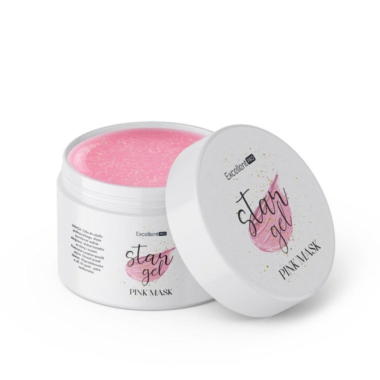 Excellent PRO, Star Gel żel budujący Pink Mask 50g