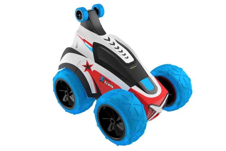 Exost, Crazy, pojazd zdalnie sterowany, biało-czerwony