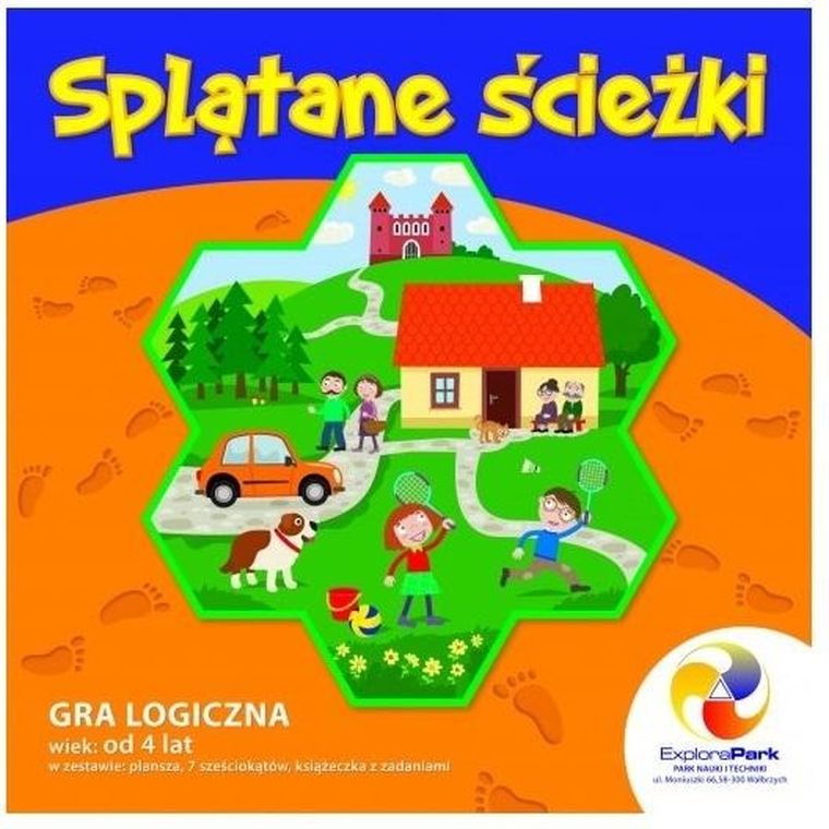 Explorapark, Splątane ścieżki, gra logiczna
