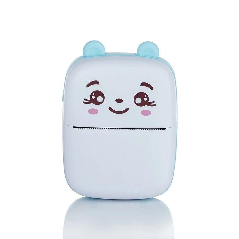 Extralink, mini drukarka termiczna, niebieska