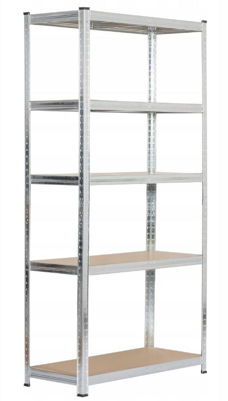 Extralink, regał magazynowy, metalowy, srebrny, 220-90-40 cm