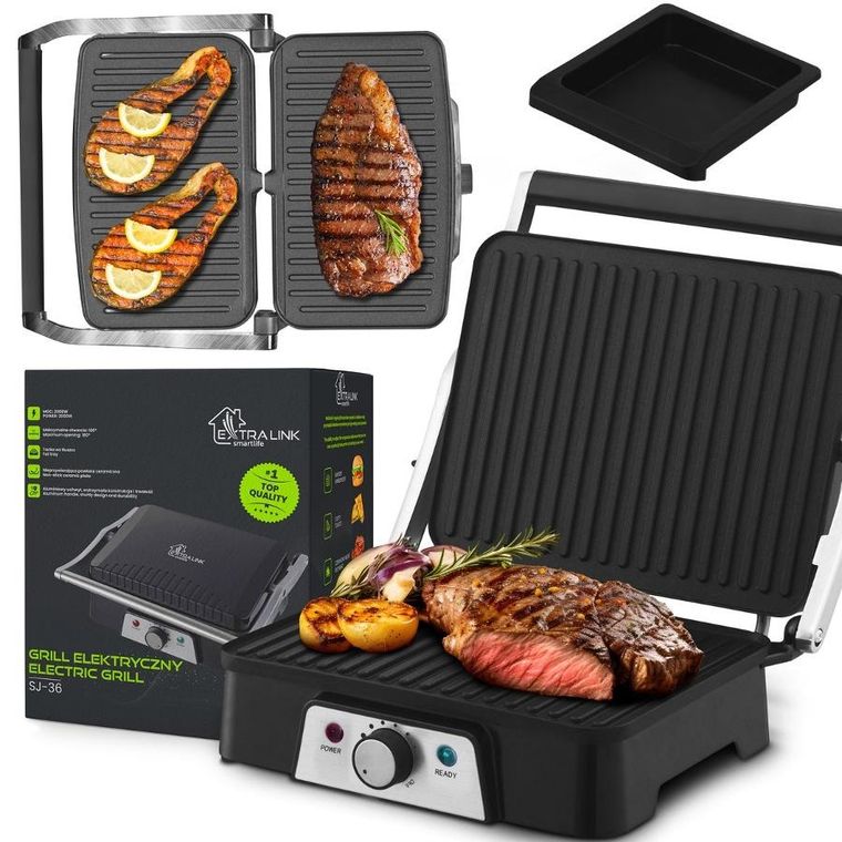 Extralink, Smart Life Electric Grill, grill elektryczny, 2000W, SJ-36
