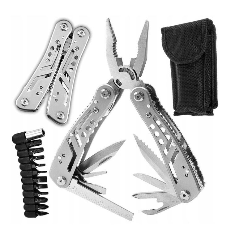 Extralink, Tools, Multitool Survivalowy, narzędzie wielofunkcyjne, 24w1, etui
