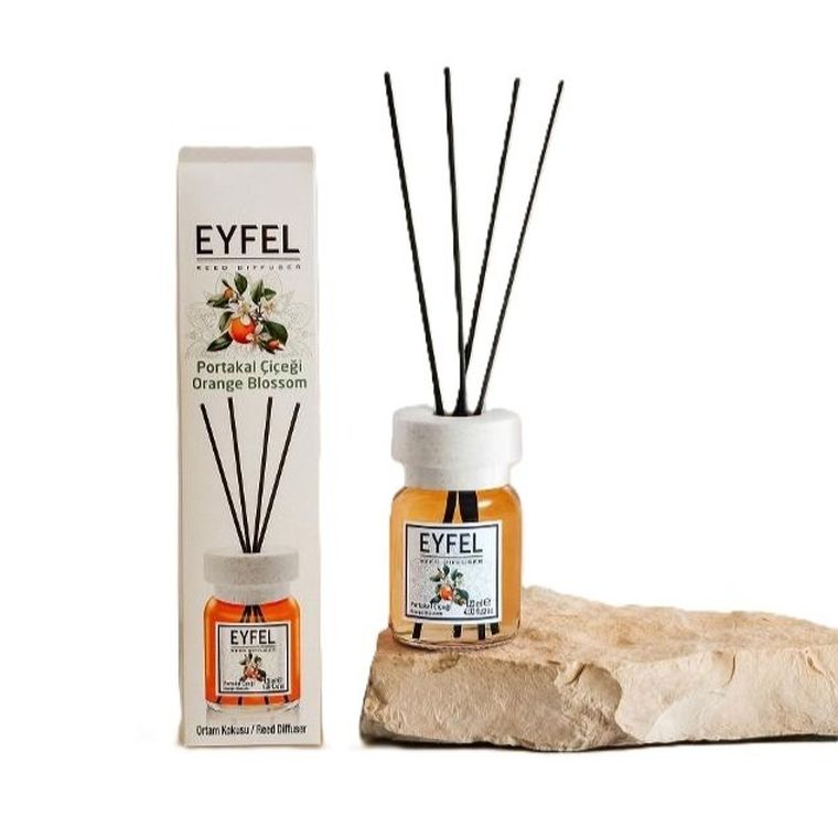 Eyfel, dyfuzor zapachowy z patyczkami, kwiat pomarańczy, 120 ml