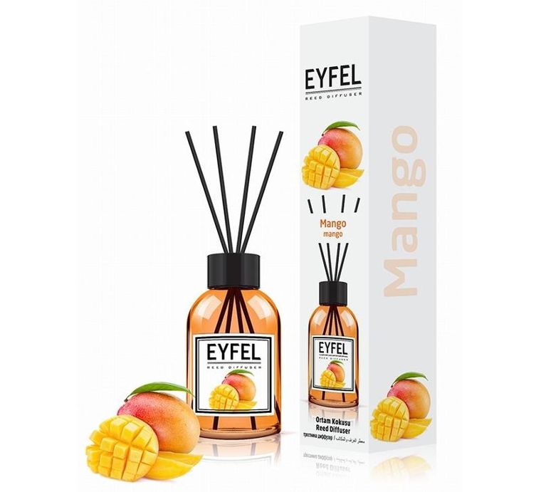 Eyfel, dyfuzor zapachowy z patyczkami, mango, 110 ml