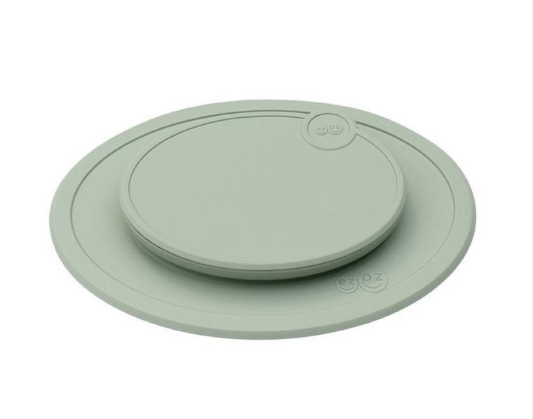 EZPZ, Mini Mat, pokrywka do małego talerzyka, pastelowa zieleń