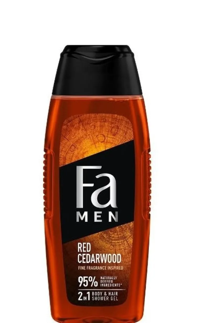 Fa, Men, Red Cedarwood, żel pod prysznic 2w1 dla mężczyzn, 400 ml