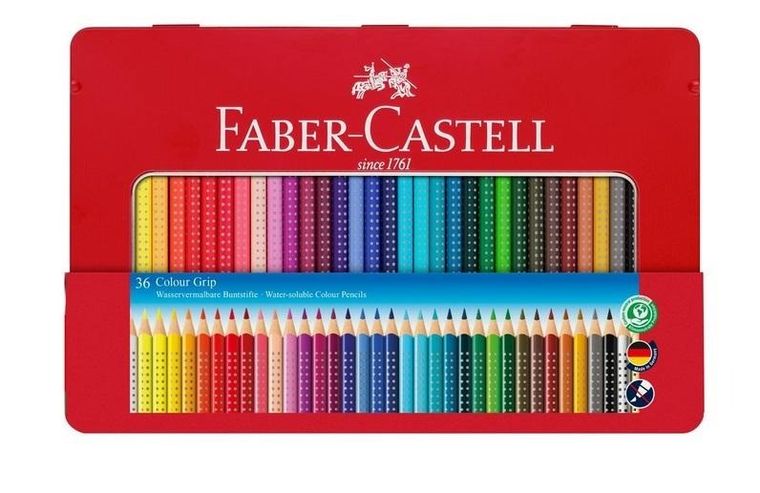 Faber Castell, Colour Grip, kredki, 36 kolorów